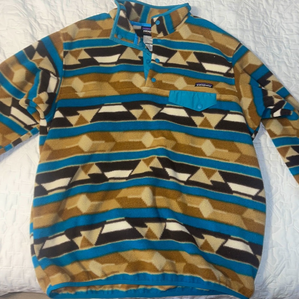Patagonia Synchilla Snap T Fleece Pullover Women's -Aztec Southwestern